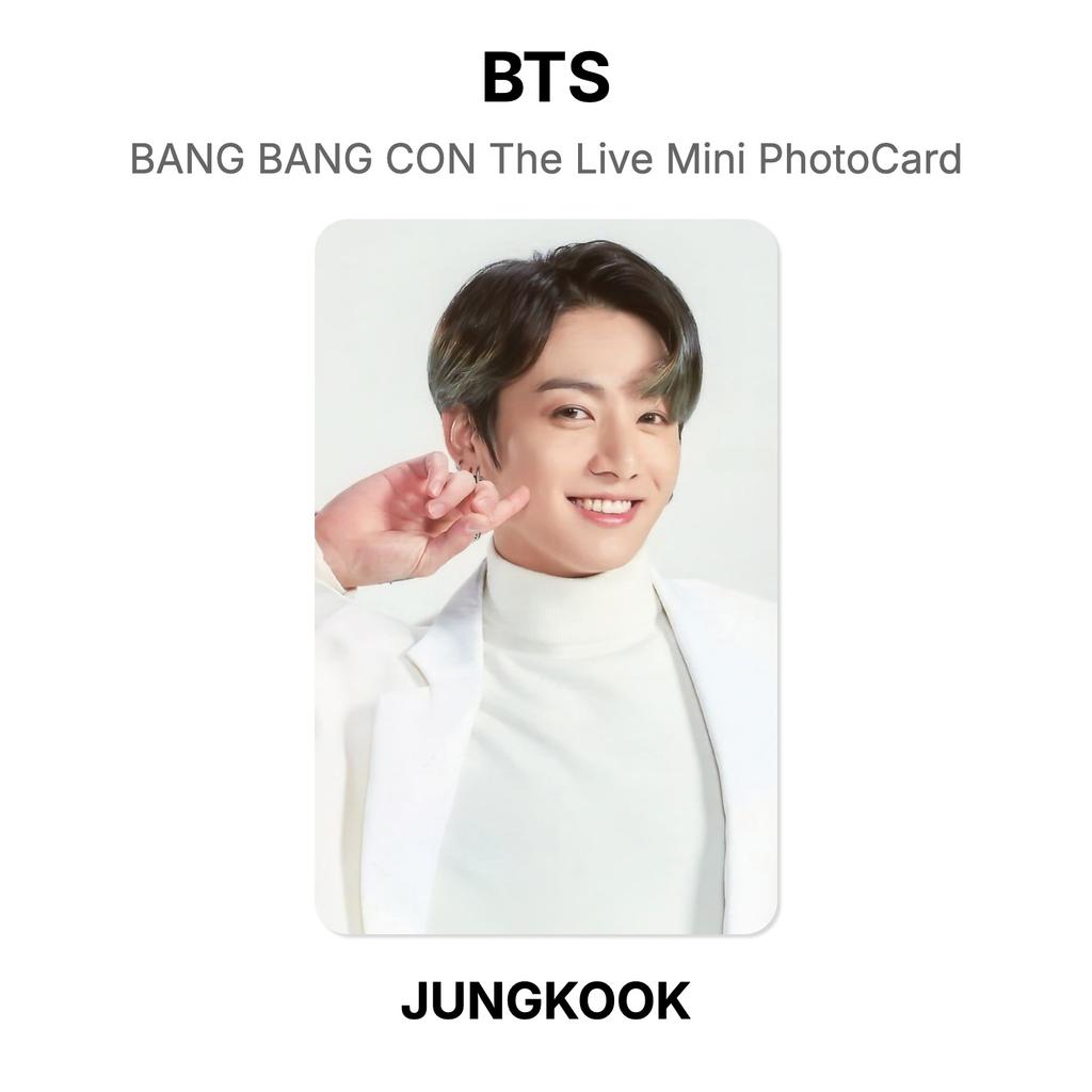 BTS BANG BANG CON The Live Mini PhotoCard Official Photocard
