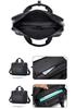 Shilaidun Men's Genuine Leather Cowhide Briefcase: Retro Casual Shoulder & Handheld Computer Bag
