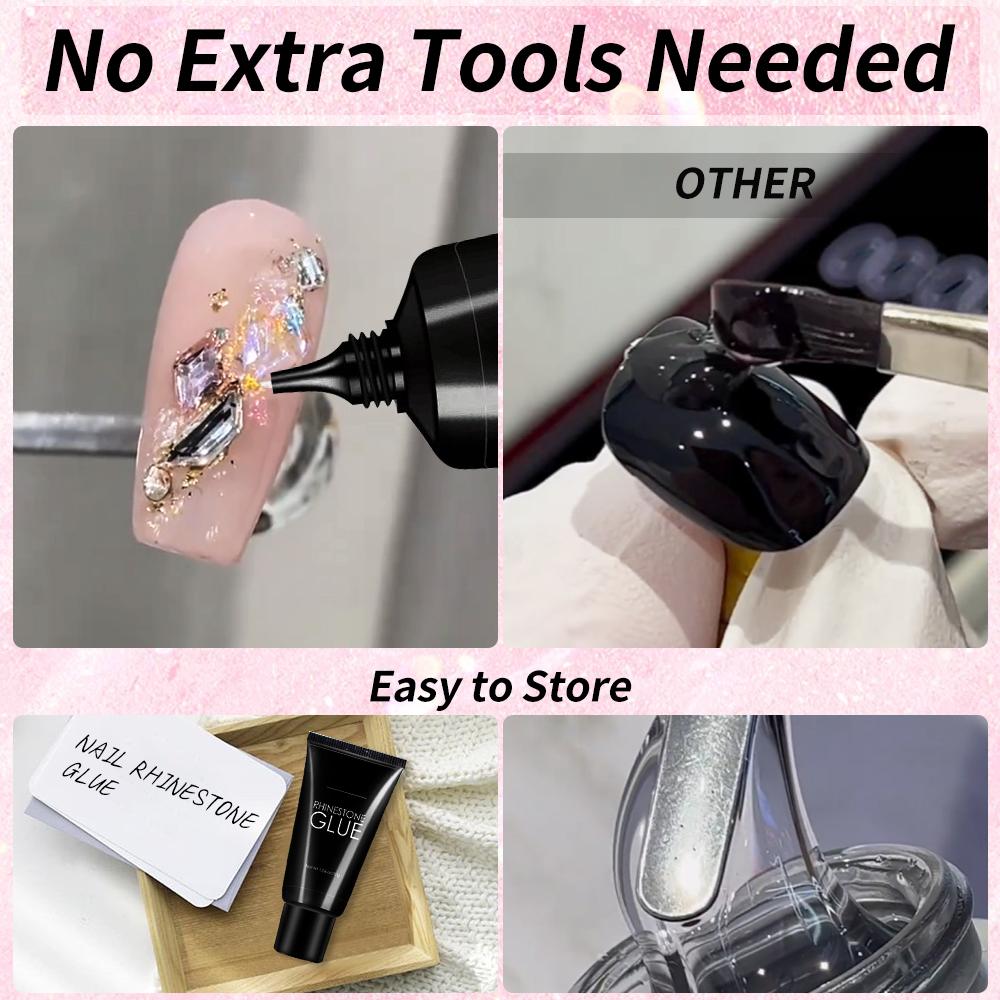 1PC 5D Nail Sculpting Clear Gel 30g Molding Gel Nails Liner Gel Embossed Candy Gel Nail Decoration Jewelry/rhinestonnes Sticky Gel