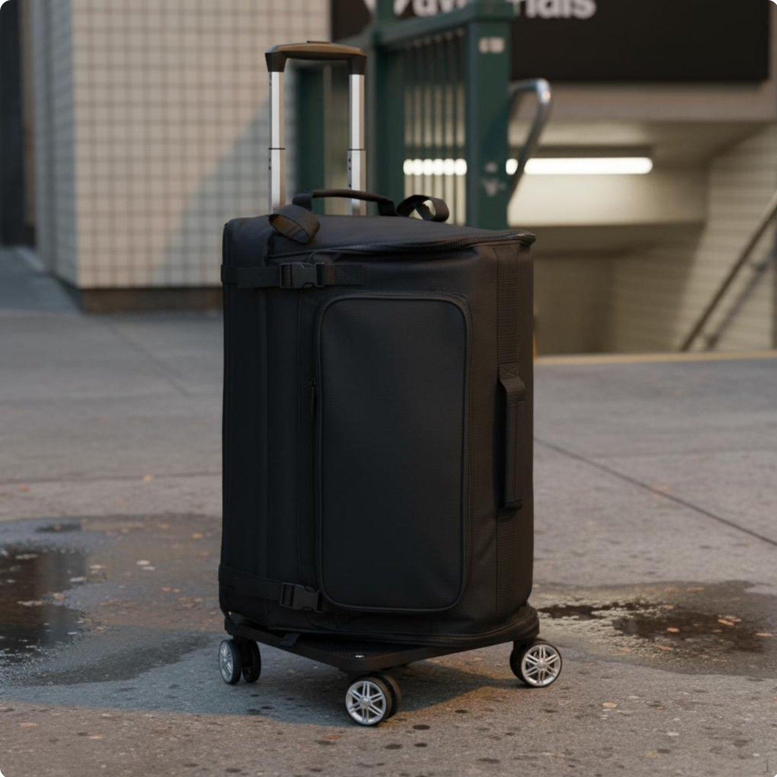 Rolling Amplifier Bag Sturdy Wheels Portable