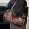 This year's popular bag women's large-capacity 2025 new autumn and winter retro versatile shoulder bag student class tote bag