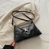 Summer Spice Girls Underarm Bag Ladies 2025 New Trendy Folded Large Capacity Shoulder Crossbody Bag Premium Sense Tote Bag