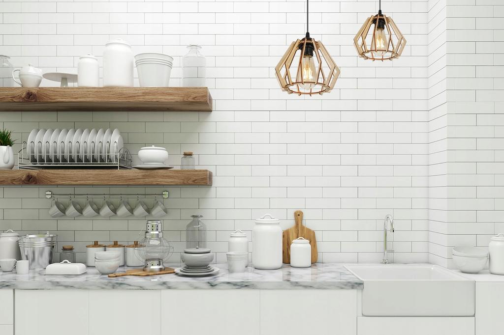 MODERN WOODEN LED CEILING HANGING LAMP