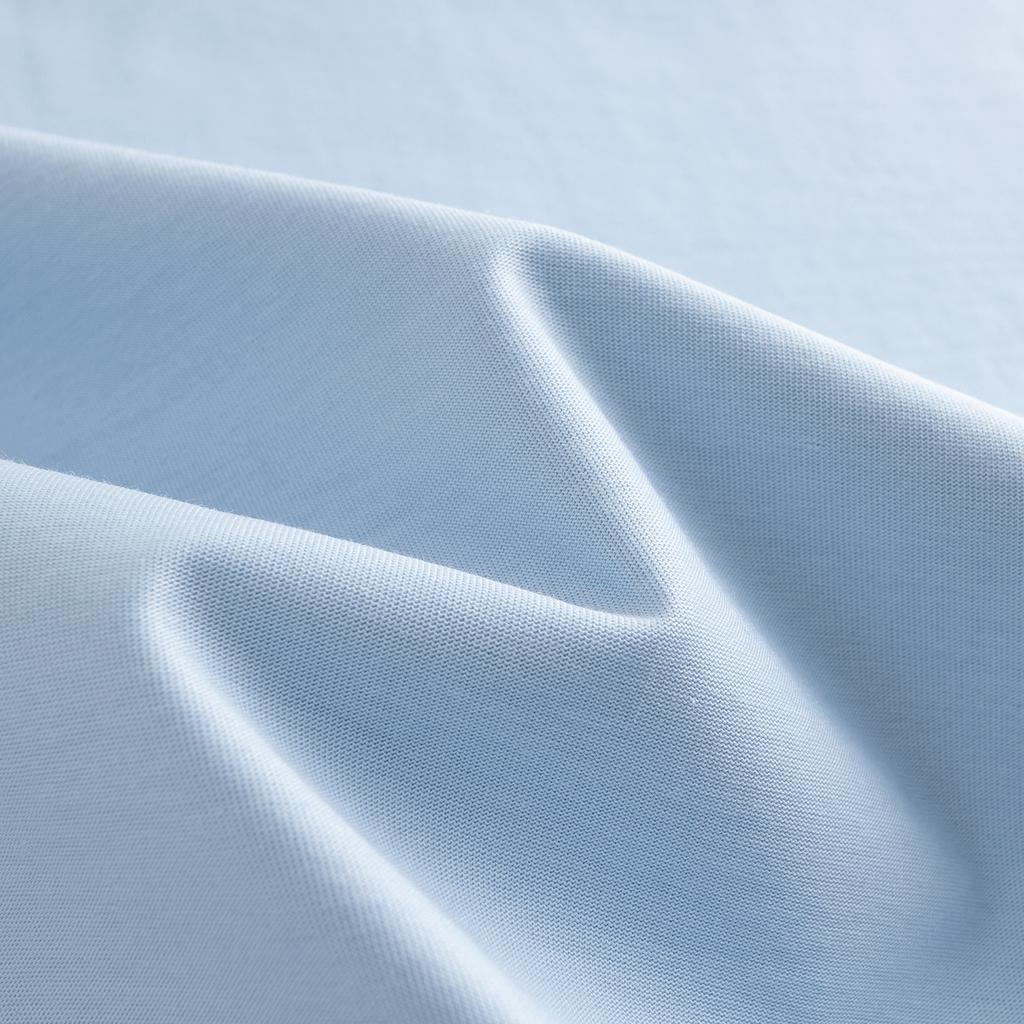 Anta Loose Fit Knitted T-Shirt Summer 2026 Unisex Tops Sky-Blue 972628119-2