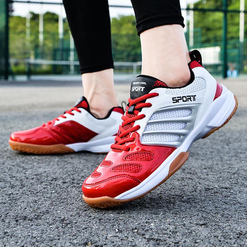 "Men's Professional Lightweight Non-Slip Shock Absorption Badminton and Table Tennis Sports Shoes"