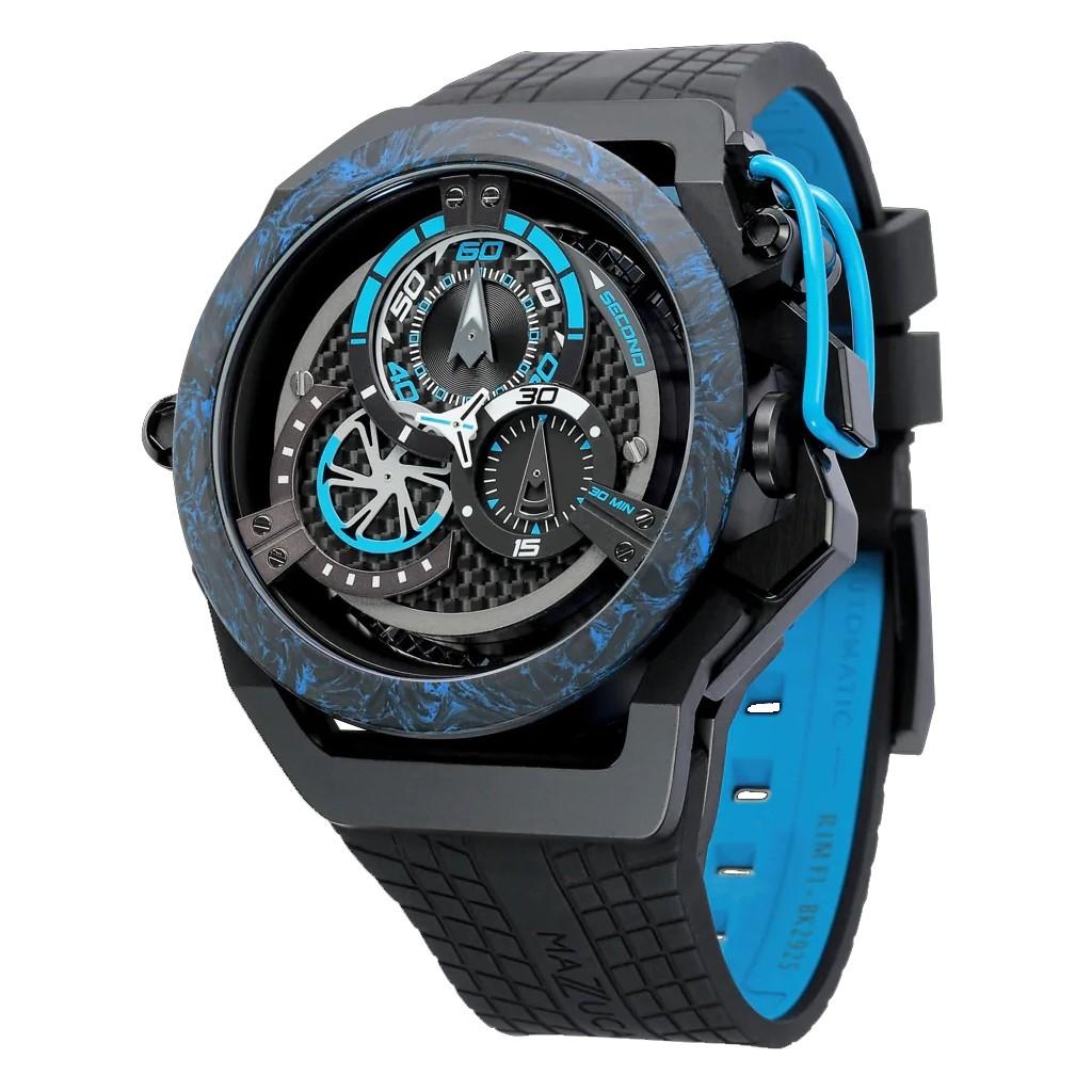 Mazzucato Rim Monza Reversible Chronograph Twin Dial Automatic F1-BK2925 Men's Watch