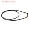 1pc Motorcycle 1200mm/2300mm Tube Brake cable Hydraulic Oil Hoses Banjo pipe Fit For city Harley Electric Scooter Scooter Partse