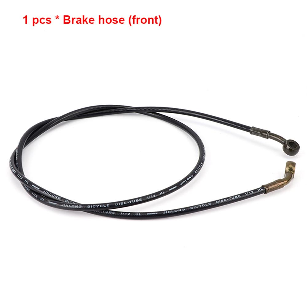 1200mm 2300mm Motorcycle Brake Hose Hydraulic Oil Line Banjo Pipe for City Urban Harley Electric Scooter Upgrade Replacement 1200mm
