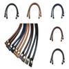 1PCS Bag Handles Replacement for Handbags Women Shoulder Bag Strap PU Leather Bags Belt Solid Color Clasp Accessories Handle