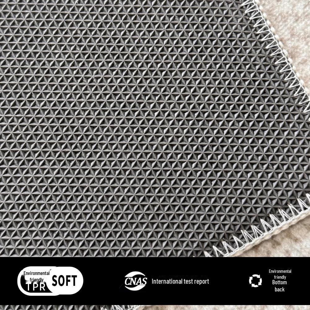 2024 Modern Simple Loop Velvet Bedroom Carpet - Autumn/Winter Home Floor Mat, Bedside & Living Room