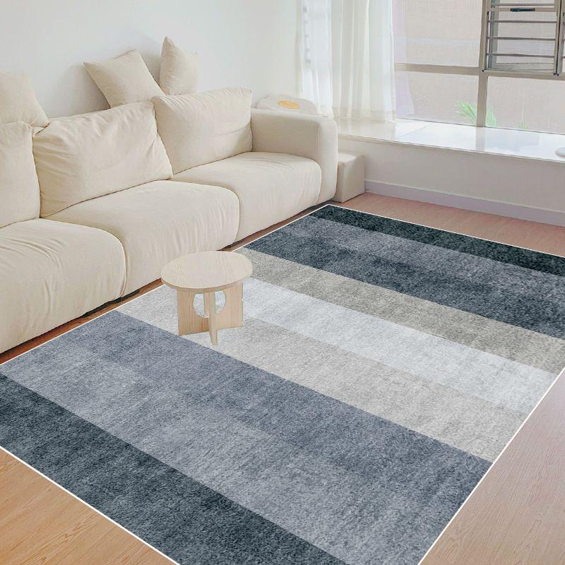 Modern Green Simplicity Carpets for Living Room Abstract Home Decor Light Luxury Rugs Washable Lounge Rug Non-slip Bedroom Mat