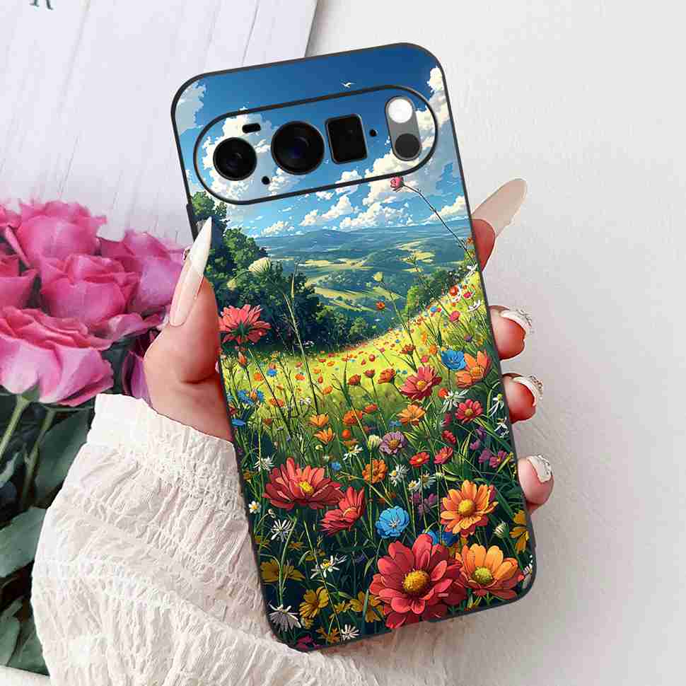 For Google Pixel 10 Pro Case Luxury Painted Covers 6.3" Soft Silicone Phone Case For Google Pixel 10 Pixel10 Pro Back Cover Capa