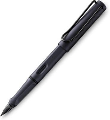 LAMY Lamy Fountain Pen F Fine Safari Steel Black L0E2-F