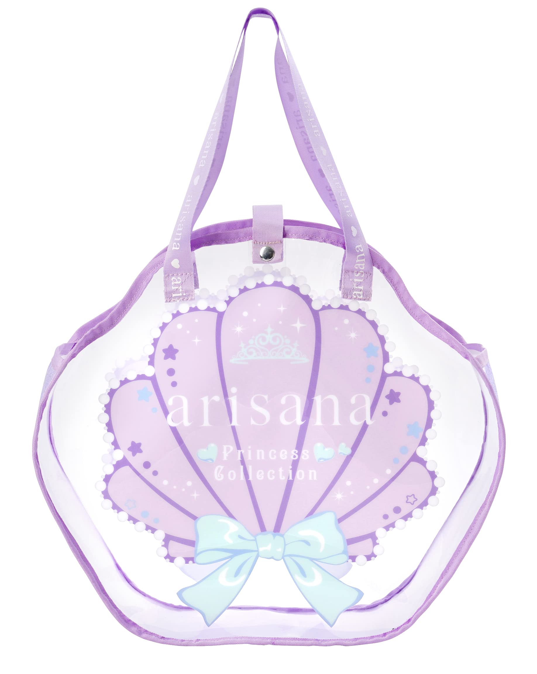 

Pool Bag for Vinyl Beach Shell Lavender [Arisana] Girls, Bag, Stylish, Shape, Seashell,