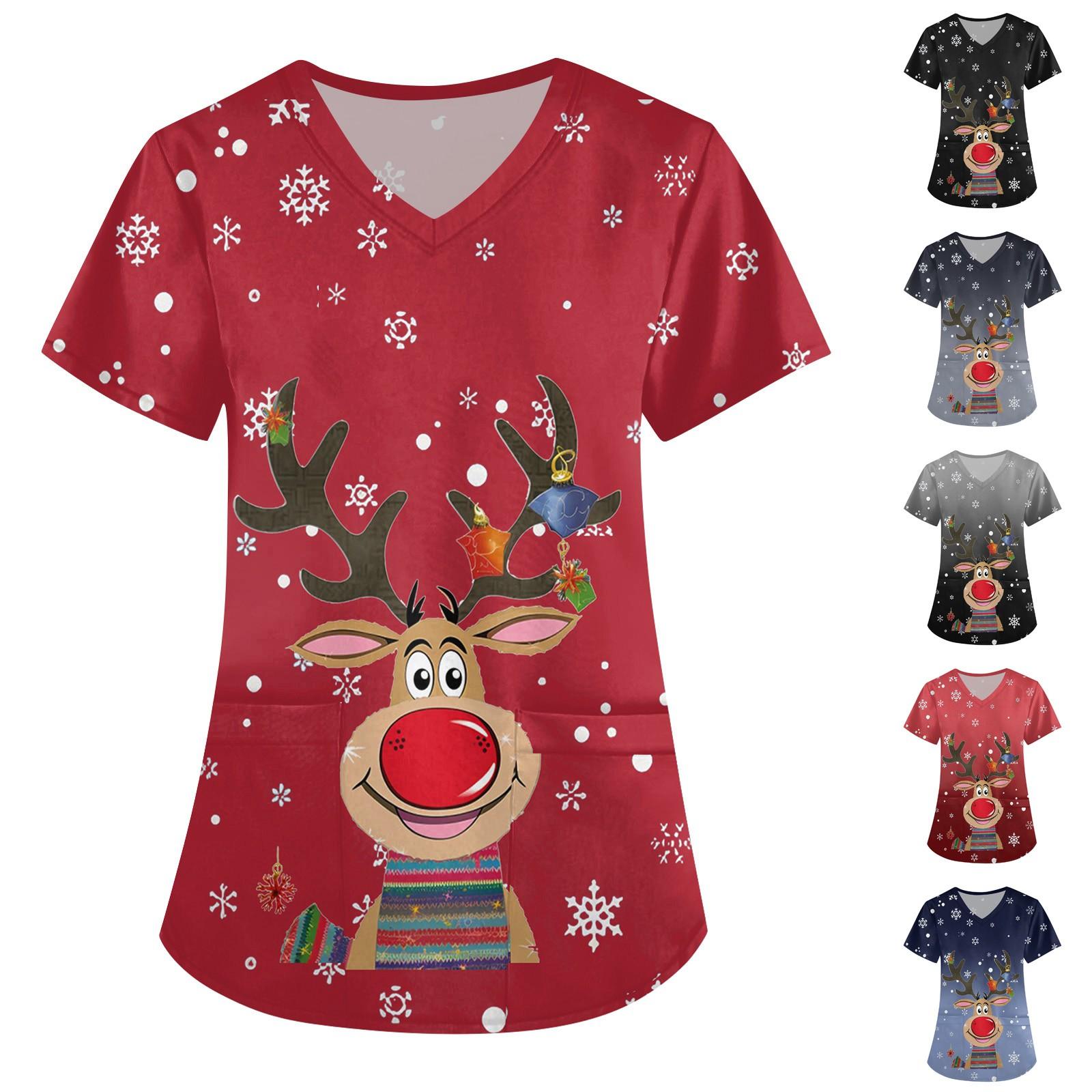 

Женское платье Lady Care, топ с рождественским принтом