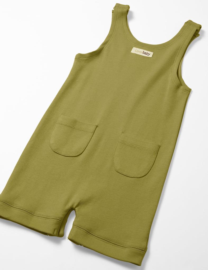 Organic Sleeveless Romper [L'ovedbaby]