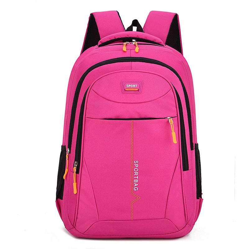 School Bags 14 Inch Laptop Backpacks Waterproof Nylon Casual Shoulder Bagpack