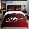 Dynamic Bbs Power Bedding (1 * Duvet Cover + 2 * Pillowcase, Without Core) 2D Flat Duvet Cover and Pillowcase Bedding Set Soft and Comfortable