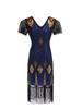 Vintage 1920s Sequin Evening Dress - High-end European & American Design