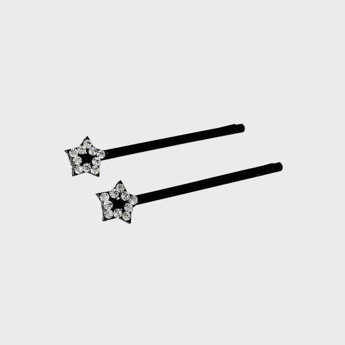[2SET] Star Cubic Hair Pin