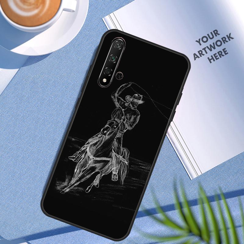 Extreme Sport Rodeo Cowboy Lasso For Huawei Nova 3i 7i 8i 11 12i 10 9 SE Y60 Y61 Y70 Y72 Y73 Y90 Y91 P20 P30 Pro P40 Lite Case