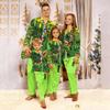 Christmas Print Cute Family Set Pajamas, Home Clothes, Family Set Long Sleeve Top Pants Set