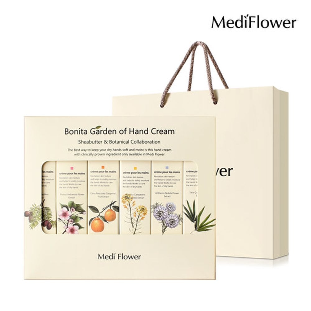 

Medi Flower Bonita Garden Набор кремов для рук из 6 штук (75гx6)