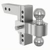 Adjustable Trailer Hitch with Dual Ball Versatile doubleBall Mount Hardware