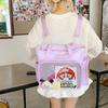 New  Light Travel Shopping Portable Crossbody Bag for Women Fashion Design Sweet Girl Ulzzang Cartoon Ita Bag