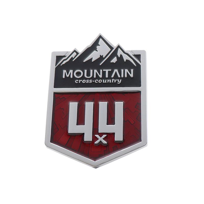 3D Car Styling 4X4 Mountain Cross Country 4WD for Car Fender Side trunk Nameplate Decal Emblem Badge Sticker