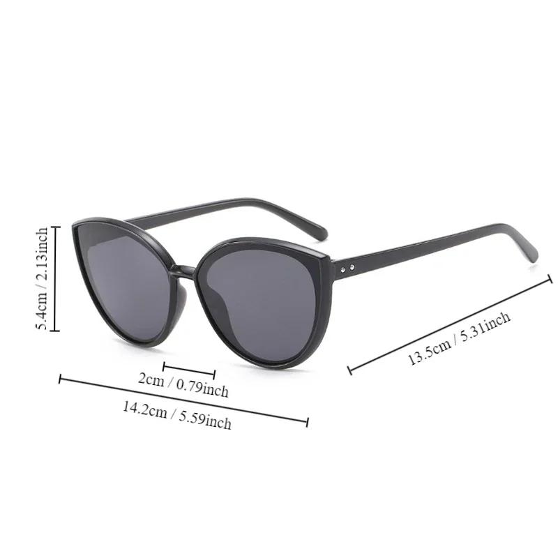 Cat Eye Vintage Sunglasses Women Men Retro Fashion Sun Glasses Mirror Shades Punk Style Outdoor Oculos De Sol