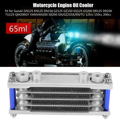 Inline Radiator Water Cooler Atv Dirbike Motorcycle Universal Suzuki Kawasaki