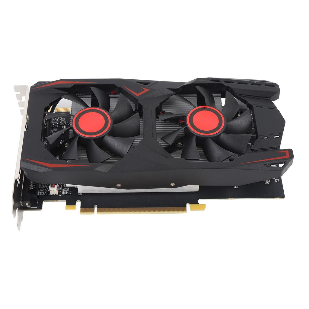 Grafikkarte 6GB GDDR5 192BIT Doppellüfter PCIE 2.0 16X Slot Unterstützt DVI VGA High-Definition Multimedia Interface Gaming-Grafikkarte