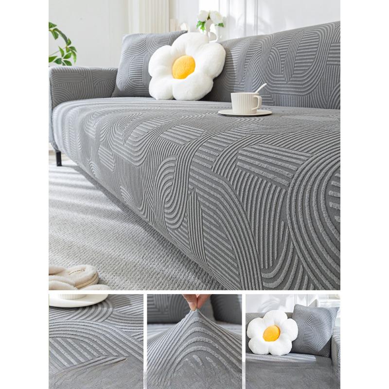 Premium Cream Style Sofa Cover All-Inclusive Universal Cover Four Seasons Universal Beanbag Cover Cover Anti-Scratching Cover Cloth