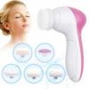 Gesichtsreinigungsbürste Gesichtspeeling: 7in1 JBK-D Elektrisches Peeling Spin Cleanser Gerät Wasserdichtes Tiefenreinigungs-Exfol