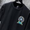 8708 CHROME HEARTS 2026 Summer New High Quality Cotton Round Neck Loose Large Size Men's and Women's T-shirt Couple T-shirt