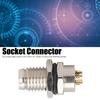 4Pin M8 Luftfahrtstecker M8FP4 Industriestecker Nadelbuchse Industrielle Anwendungen