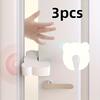 3pcs Door Clip Guard and Door Stopper.Use Door Cover,door Partner,finger Clip Protection Device Made of Soft Foam,anti-fall Door