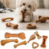 Bone Chicken Leg Shaped Pet Chew Toy Chew-resistant Dog Molar Toy  For Small Medium Dogs