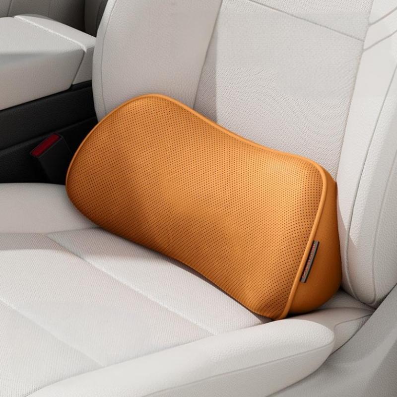 

Car Seat Pillow Memory Foam Lumbar Support Breathable Back Protector Suitable For Office Chairs And Car Interior Accessories OG2