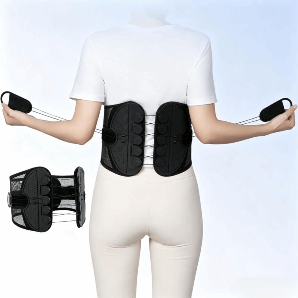 Adjustable Waist Support Belt Breathable Mesh Waist Protector Adult Lumbar Support Wrap Fitness
