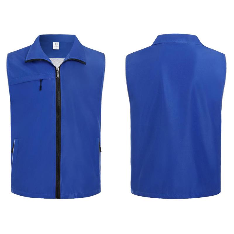Custom Charity Event T-shirt Vest with Logo Printing for Volunteers