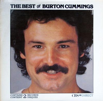 LP Record BURTON CUMMINGS  The Best Of Burton Cummings CDM2016 CBS Direct 1980 Canada Rock Used