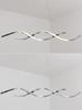 Living room chandelier Northern Europe chandelier creative restaurant ceiling lighted long chandelier living room lights