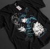 New Jujutsu Kaisen Shirt Megumi Fushiguro T-Shirt Gojo Toji Top JJK Anime Mahoraga
