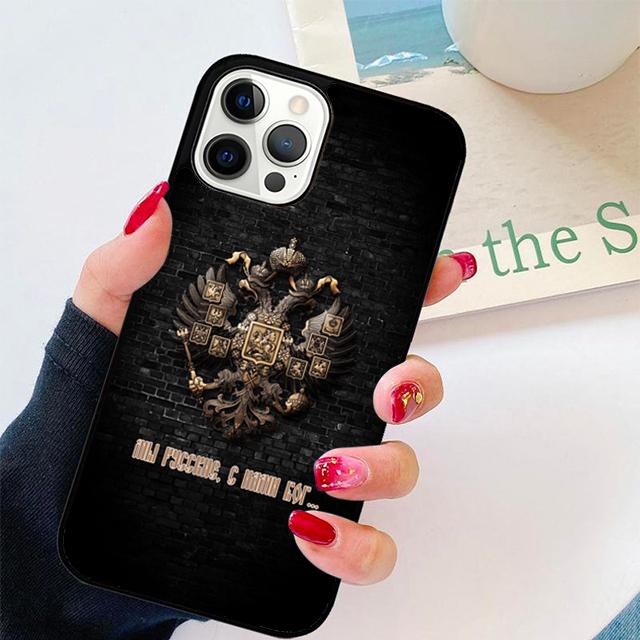 Autumu Armenia Russia Flag Coat of Arms Phone Case Cover for iPhone 17 Air 16 16e 15 12 11 13 14 Pro Max Apple Plus