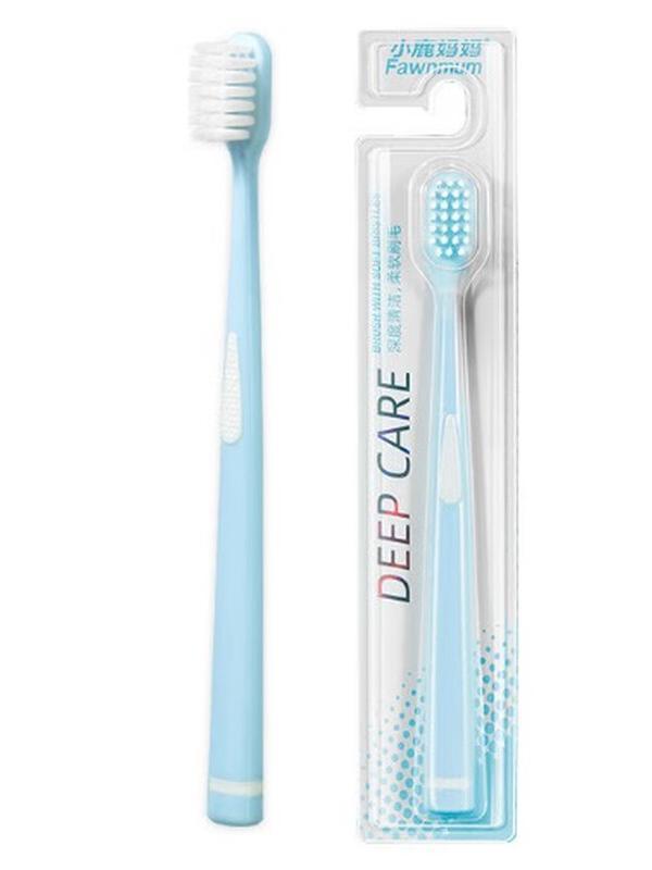 FAWNMUM Wide Head Soft Bristle Toothbrush