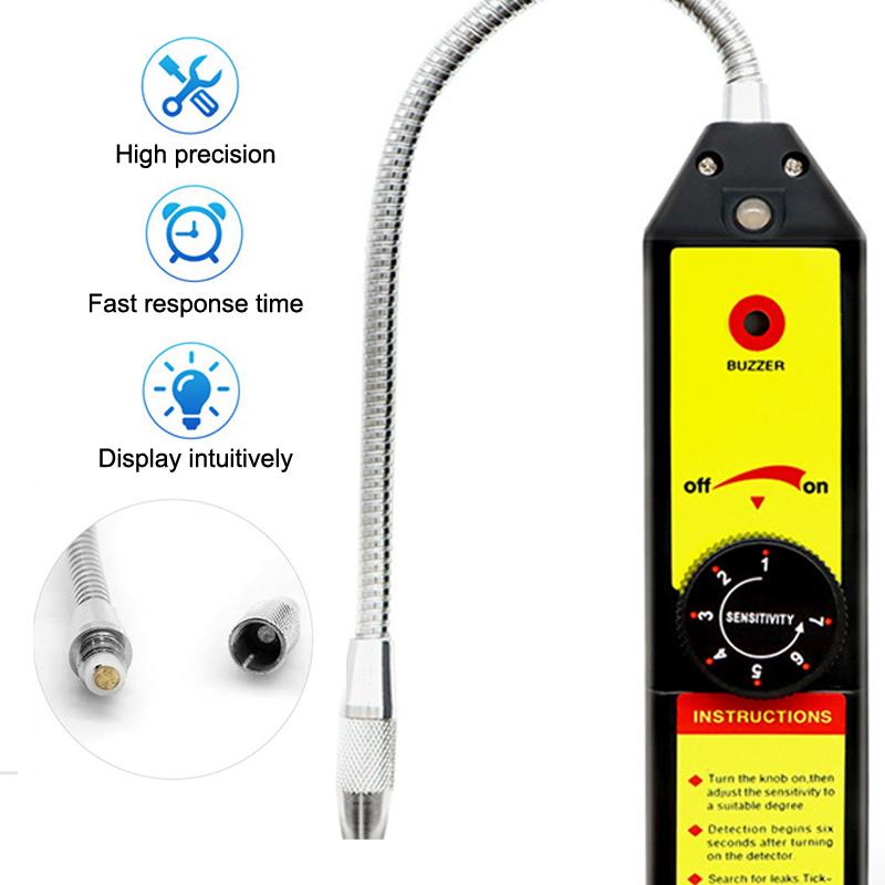 Refrigerant Gas Hvac Air Conditioner Tester Tool Wjl-6000 Freon Leak Detector Halogen Leak Detector R22 R410A R134A R1234Yf