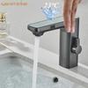 Smart Sensor LED Faucet Bathroom Basin Infrared Faucet Kitchen Sink Mixer Tap Hot and Cold Vanity Touchless Tap Digital Display
