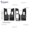 For Seat Leon MK4/Cupra Leon/Cupra Formentor 2020 2021 2022 2023 2024 2025 Door Window Switch Lifter Carbon Fiber Textured Film